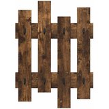  Vješalica za kapute na zidu Zidne Dimljeni hrast 60 x 3 x 82 cm | shoptok.hr