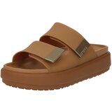 Crocs Nizki natikači 'Brooklyn Luxe' temno rjava | Shoptok.si