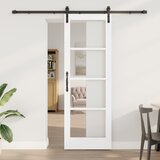 vidaXL klizna vrata s hardverskim setom 'ORKDAL'bijela 73.5x211 cm Cijene