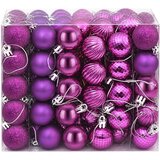  Set božićnih kuglica 150 kom. Lila 3 cm Polistiren | shoptok.hr