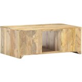  Stolić za kavu 90 x 50 x 35 cm od masivnog drva manga | shoptok.hr
