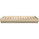  Okvir za krevet boja hrasta 135x190 cm od konstruiranog drva | Eponuda.com