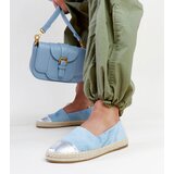 Gemre Blue-silver glittery espadrilles Surana | shoptok.hr