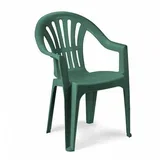 stolica plasticna kona - zelena