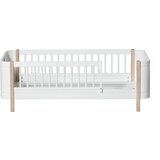 Oliver Furniture® otroška posteljica mini+ junior bed 60x160 white/oak | Shoptok.si