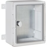 vidaXL Nadzorna omara IP65 Vodoodporna Siva 25x13x30 cm ABS plastika | Shoptok.si
