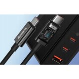 Baseus Brzi Punjač GaN5 Pro/140W/2xC+U/crna/+ 240W Type-C to Type-C kabl/1m/crna ( CCGP100201 )