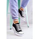 S. BARSKI Women's Tied Sneakers Black Menifee | Shoptok.si