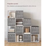 Songmics cabinet or shelf unit with 10 open drawers, white | shoptok.hr