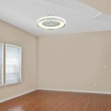  LED plafonska svetiljka sa ventilatorom LED/45W/230V 3000/4000/6500K siva | Eponuda.com