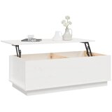  Stolić za kavu bijeli 100 x 50 x 35 cm od masivne borovine | shoptok.hr
