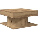  Stol za kavu Artisan hrast 55x55x30 cm izrađeno drvo | Eponuda.com