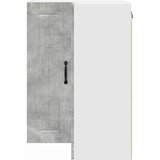 vidaXL zidni kuhinjski ormarić s policom betonski sivi 57 x 57 x 80 cm | shoptok.hr