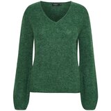 SOAKED IN LUXURY Pulover 'Tuesday' temno zelena | Shoptok.si
