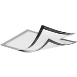 Durable Informacijski okvir DURAFRAME® MAGNETIC PLUS, magnetni žep A4 s spodnjo folijo, DE 4 kosi, ŠxV 236 x 323 mm, srebrne barve | Shoptok.si