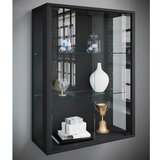 MID.YOU Viseča Vitrina Udina, Črna, Led | Shoptok.si