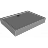 Kolpa San tuš kad z oblogo iz litega marmorja canary 100 x 80/0 cm (3838987534488) | Shoptok.si