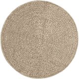 Maison Chic Rug, Preproga Beige Ø 90 cm Juta videz Notranje in zunanje, (22122514) Cene