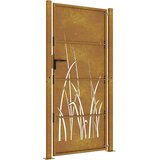  Vrtna vrata 100x175 cm Corten čelik dizajn trave | Eponuda.ba