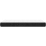 Vzmetnica z žepkasto vzmetjo črna 80x200x20 cm blago, (20650142) | Shoptok.si