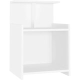  Nočna omarica 2 kosa bela 40x35x60 cm iverna plošča, (20624252) | Shoptok.si