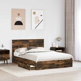  s od storage s ladicama Dimljeni hrast 135 x 190 cm | shoptok.hr