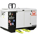 Pramac Agregat serije P, dizelski, 400/230V, P 14000 - zmogljivost COP 3,6 kVA (230 V) / 12,4 kVA (400 V), 3,24 / 9,92 kW | Shoptok.si