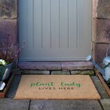 Artsy Doormats Otirač od kokosovih vlakana 40x60 cm Plant Lady Lives Here – | shoptok.hr