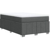  Krevet box spring s madracem tamnosivi 120 x 190 cm tkanina | shoptok.hr