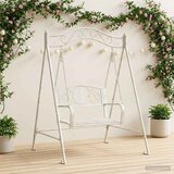 vidaXL Ljuljačka Čelik 113 x 121 5 x 168 cm Antič White - 71 5 x 59 x 55 cm Cijene