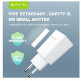BAVIN punjač 2.4A usb-a + kabl type-c bela | ePonuda.com