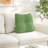  Jastuk za leđa Svijetlo zelena 45 x 24 x 50 cm Baršun | shoptok.hr