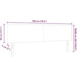  LED glava kreveta Svijetlo siva 180 cm Kordura tekstil | Eponuda.ba