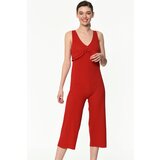 Dewberry Z6478 LADIES JUMPSUIT-RED Cijene