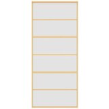  Drsna vrata zlata 90x205 cm mat ESG steklo in aluminij, (20983314) | Shoptok.si