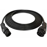 polnilni kabel Tip2 16A trifazni Tesla 5m črn CC05T