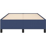  Okvir kreveta bez madraca plavi 120x190 cm od tkanine | shoptok.hr