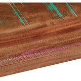 Stolna ploča 90x80x3,8 cm pravokutna masivno obnovljeno drvo | shoptok.hr