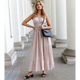 UR/CEO Beige dress with ruching Atiye | shoptok.hr