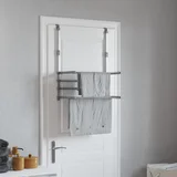 vidaXL Stalak za sušenje za balkon 54 x 25 x 42 cm aluminijski