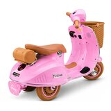 Licencirani motor na akumulator Vespa XW-05 35W – temno roza | Shoptok.si