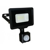 Prosto LED reflektor sa PIR senzorom 10W 6500K LRF008SW-10/BK | ePonuda.com