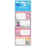 Luna Luna: Peppa Pig nalepke za zvezke, paket 20 kosov | Shoptok.si