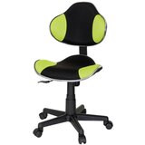 MID.YOU Mladinski Vrtljivi Stol Kiddy Gti 2, Črna, Zelena | Shoptok.si