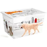 Keter Škatla za shranjevanje KETER Pets Collection XL (55 x 38,5 x 30 cm, 50 l)