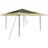 Šator s nadstrešnicom Zelena 395 x 395 x 251 cm tkanina | shoptok.hr