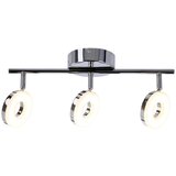 Candellux Lighting led stropna svetilka v sijajno srebrni barvi 47x16 cm thema | Shoptok.si