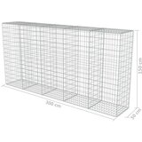  Gabionski zid s poklopcima od pocinčanog čelika 300 x 50 x 150 cm | shoptok.hr