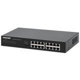 Intellinet 16-Port Gigabit Ethernet Switch 16 x 10/100/1000 Mbps RJ45 Ports, Green Ethernet / IEEE 802.3az Energy Efficient Ethernet, Desktop Format, Includes Optional 19" Rackmount Brackets | shoptok.hr