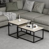 Hanah home stočić za dnevnu sobu leka - travertine travertine coffee table Cene